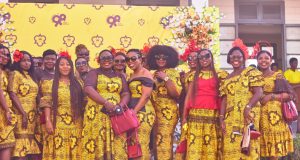 The RED Ladies of Holy Child School Cape Coast go green