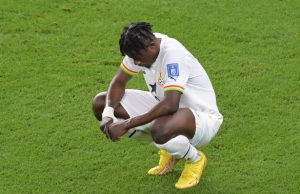 Salisu and Seidu sent off in Ghana draw against Uganda