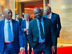 President Simeon-Okraku leads Ghana’s delegation at the 2026 FIFA World Cup draw in Washington