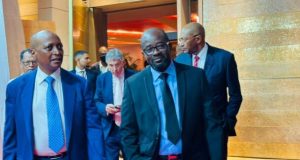 President Simeon-Okraku leads Ghana’s delegation at the 2026 FIFA World Cup draw in Washington