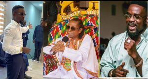 Ghana is blessed to have you- Sarkodie performs & surprise Apostle Safo