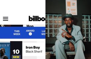 Black Sherif’s “IRON BOY” debuts at No. 10 on Billboard World Albums Chart