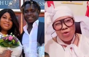 Nana Agradaa Dresses in All-White, Praises God for the Death of Blogger Adwenpahene