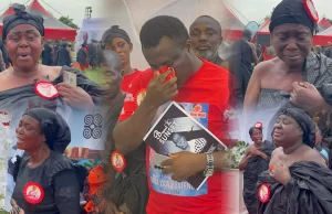 Tears flow at the funeral of Dr. Time Da So’s father