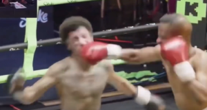 Charleston White Smash Island Boy in explosive celebrity boxing match
