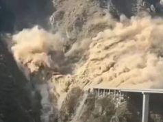 Newly opened 758-metre bridge in China collapses | World News