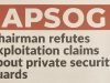 APSOG Chairman Refutes Claims Of Exploitation In Private Security Sector