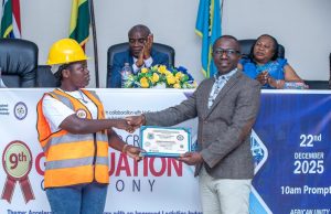 Regional Maritime University graduates 43 forklift and mobile crane operators