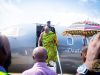 Photos: Asantehene arrives in Accra to present Bawku Conflict Mediation Report to President Mahama