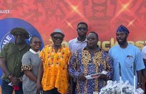 Luckiest Africa donates 1,000 white canes, laptops to Ghana Blind Union.