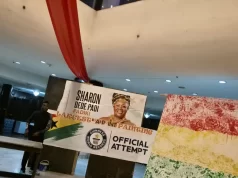 Sharon Dede Padi shatters Guinness World Record with monumental leaf print