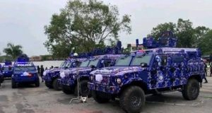 Government Hands Over 40 Armoured Vehicles to Enhance Police Operations