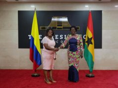 VP Opoku-Agyemang Reaffirms Ghana’s Commitment to Stronger Cooperation with Colombia