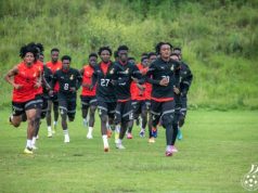 Black Galaxies train in South Africa ahead of friendly against Bafana Bafana