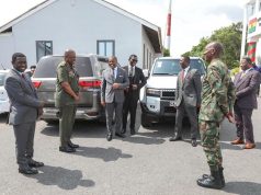 Rev. Wengam leads delegation to congratulate Chief of Defence Staff