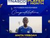 Anita Yeboah crowned NASCO player of the month for October/November