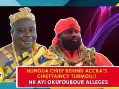 Nungua Paramount Chief Nii Odaifio Welensti responds to accusations of fueling the Chieftaincy crisis in James Town-Accra