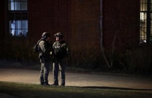 Manhunt continues after two killed and nine injured in US university shooting
