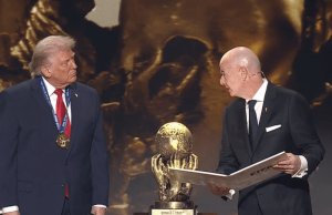 FIFA honours U.S President Donald Trump with inaugural Peace Prize