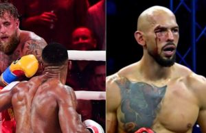 Jake Paul, Andrew Tate both bloodied, beaten in separate boxing matches – National
