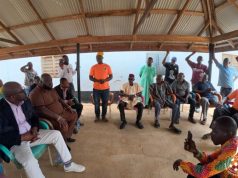 Kurt Edwin Simeon-Okraku pays courtesy call on Tumu traditional leaders, appeals for prayers and support for Ghana Football