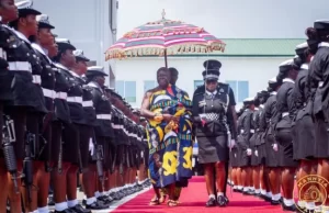 IGP Promotes All Members of Police Royal Ladies After Otumfuo Ceremonies