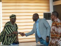 President Simeon-Okraku Simeon-Okraku calls on Upper East Regional Minister to deepen collaboration for football development
