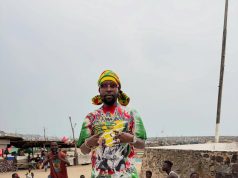 Popcaan visits Cape Coast Castle