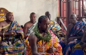 “Nana is grateful” – Popcaan reacts to being enstooled as Chief in Ghana