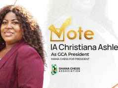 Christiana Ashley elected president of Ghana Chess Association