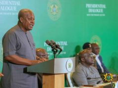 President Mahama engages private sector, calls for bold partnerships to drive growth