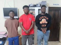 Ahafo Police arrest 3 suspects in connection with possession of firearms