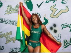 Ghana’s Doris Quainoo clocks new PB 8.23s to claim second place at Jarvis City Invite