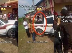 Course mates gets class rep arrested