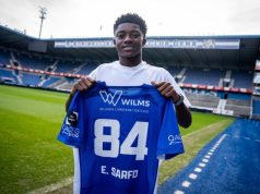 Emmanuel Sarfo on target in Jong Genk win