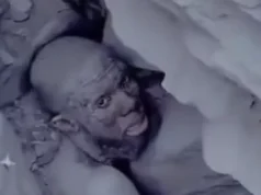 Galamsey Operator gets trapped in a rubble