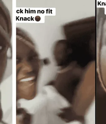 Two hookup ladies disgrace youngman for not being able to service them