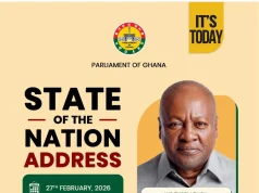 LIVESTREAM: President Mahama delivers 2026 State of the Nation Address