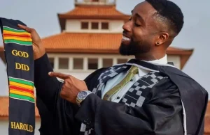 Harold Amenyah Earns Master’s Degree from University of Ghana, Says “PhD Next”