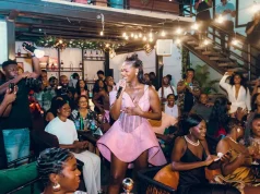 Kaesa thrills guests as she headlines her first intimate event to celebrate her 25th birthday