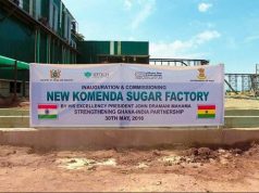Komenda Sugar Factory electricity and water supplies cut over unpaid bills
