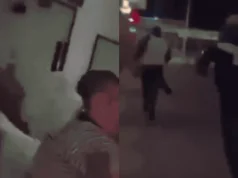 Boyfriend catches his girlfriend with her sugar daddy in the hotel room