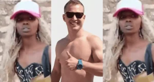 Kenyan lady begs Yaytseslav to take her to Russia