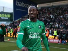 Malachi Boateng scores as Plymouth thrash Blackpool 4-0