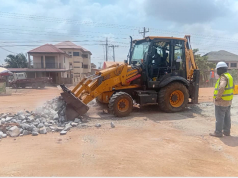 Contractor begins upgrade on 8.6km Pantang–Abokobi road