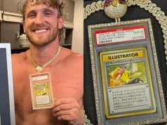 Logan Paul’s Pokemon Card ‘Pikachu Illustrator’ sells for $16.49 Million