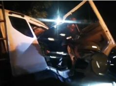 Six critically injured in gruesome head-on collision near Akrade