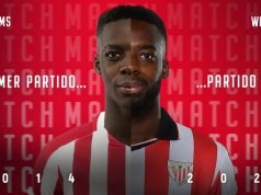 Inaki Williams marks 500th cap Atlethic Bilbao