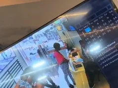 CCTV footage captures the moment a lady stole an iPhone 16 at Adum