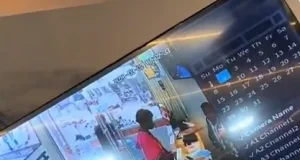 CCTV footage captures the moment a lady stole an iPhone 16 at Adum